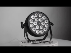 Lâmpadas LED 18 leds RGBW 4 em 1