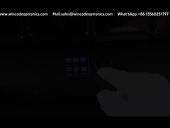 12pcs 60W LED Swinging Beam Matrix Wash Moving Head Bar Light para Tour Show Música Festivaestival Lig