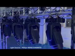 Megapoint Robe480WLL Alta Potência Moving Head Light 7500K 8500K Artnet sACN Compatível