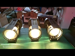 luz LED fresnel spot luz branca quente fria branca bicolor CRI95