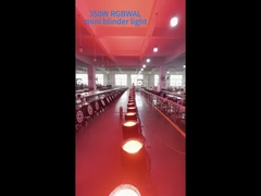 350W LED RGBWAL mini fecho IP65