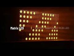 7x7+441 matrizes LED douradas