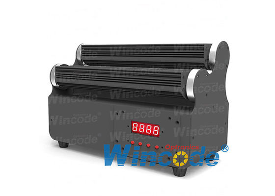 Bom preço. RGBW 4 em 1 Lâmpadas LED de lavagem de parede de exterior 12 × 10W 4 / 7 canais com bateria sem fio on-line
