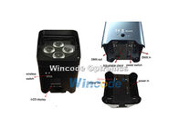 4×18W Battery Powered Stage Lights FREEDOM Par 4 Auto Control With 6 / 11 Channels