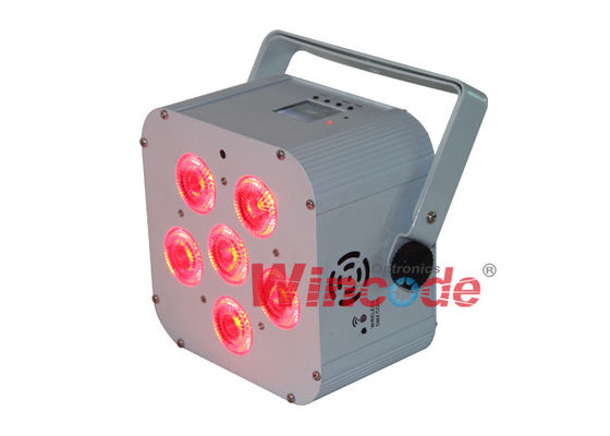 Bom preço. WiFREE Par 6 Luzes de palco a bateria 6 × 18W RGBWA + UV com ecrã LCD colorido on-line