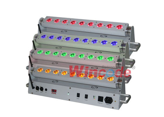 Bom preço. Lâmpadas de lavagem de parede LED externas RGBWA Wifree Magic Bar F9 Para Estúdio / Teatro on-line
