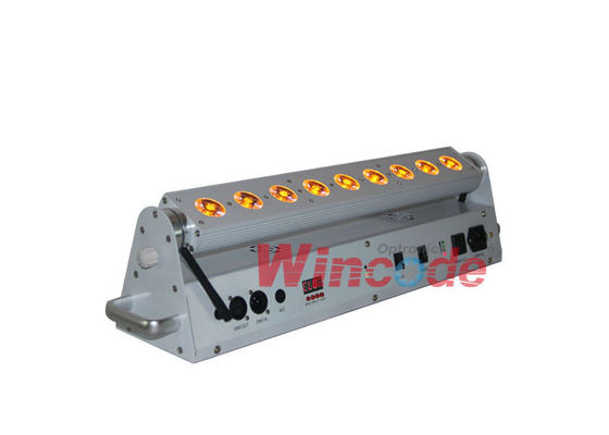 Bom preço. Luzes de palco de seis em um alimentadas por bateria 9 × 18W LED Lavadora de parede com bateria sem fio on-line