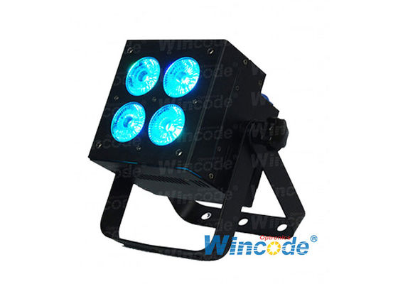 Bom preço. 4×10W RGBW 4 em 1 LED Par Light, LED Flat Par Light, LED Uplight para Eventos de Dj de Casamento on-line