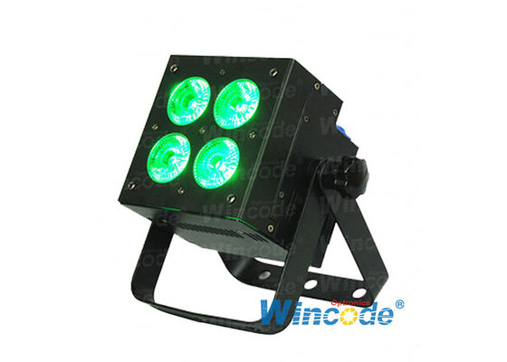 Bom preço. 4×18W RGBWA+UV 6 em 1 LED Par Light, LED Flat Par Light, LED Uplight para Eventos de Dj de Casamento on-line