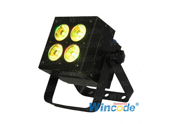Bom preço. 4×10W RGBL 4 em 1 LED Par Light, LED Flat Par Light, LED Uplight para Eventos de Dj de Casamento on-line