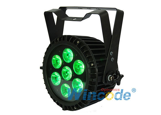 Bom preço. LED de alta potência Par Light Quad Color 4 In1 RGBWA 7 X 10w Som ativo para hotel on-line