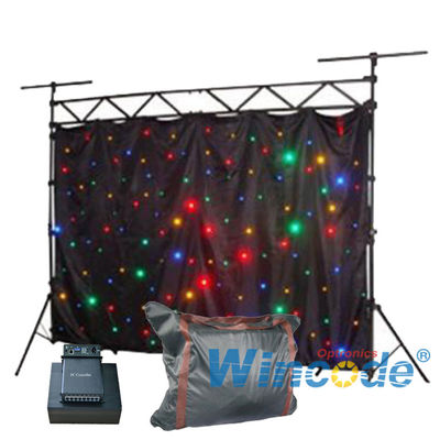 Bom preço. DIY Flexível LED Cortina Dimming Efeitos 6 canais Som ativo 2m X 3m on-line