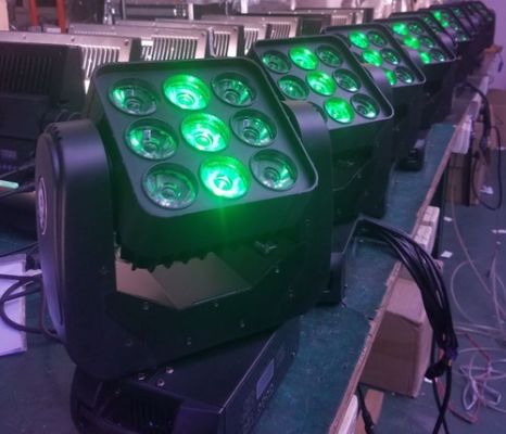 Bom preço. 9*12W LED Mini Color Wash Moving Head Pixel Mapping Control Iluminação de palco on-line