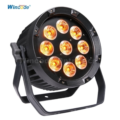Bom preço. Bateria de lítio portátil de 12000mAh LED Luz do palco para cima Ecrã táctil Dimming de 16 bits WiFi/DMX/RDM on-line