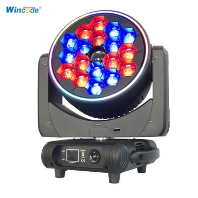 Bom preço. K15 19x40W RGBW 4in1 LED Moving Head Light with 540° Pan Movement and Bee Eye Effects for Stage Lighting on-line