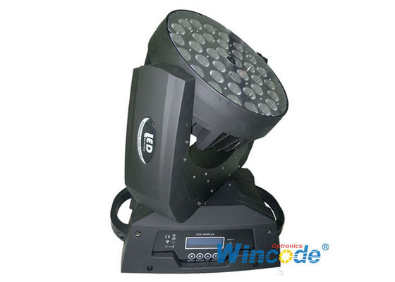 Bom preço. Iluminação de palco LED RGB RGBWA + UV 6 em 1, LED Moving Head Zoom Light 36pcs 18 Watt on-line