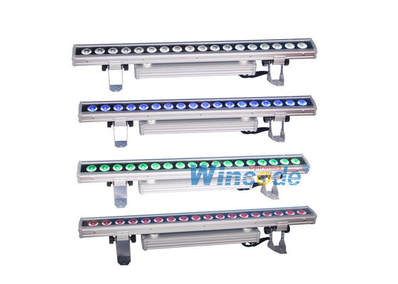 Bom preço. DMX LED Wall Washer Lights Corpo de alumínio RGBAW 0 - 100% Dimming para quadro publicitário on-line