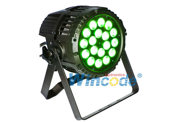 qualidade 6 / 8 canais LED Par Light 18 X 18W RGBWA UV Seis em um para clubes noturnos AC 100-240V fábrica
