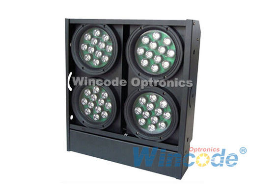 Bom preço. Luzes de alto brilho para estúdio 4 olhos RGBW 13 canais Controle de som on-line