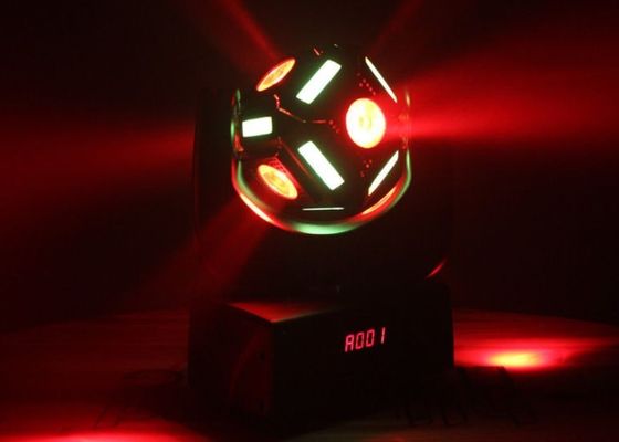 Bom preço. 6 x 12 Watt LED RGBW Snake Eyes Mini Multi-beam LED Moving Head Disco Light para festa on-line