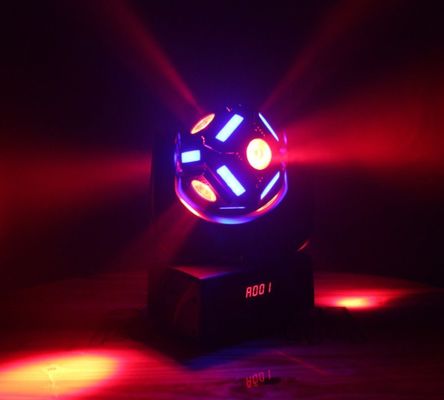 Bom preço. Magic Cube DJ Light Colorido Multi-Beam LED Moving Head Light Compete Blizzard on-line