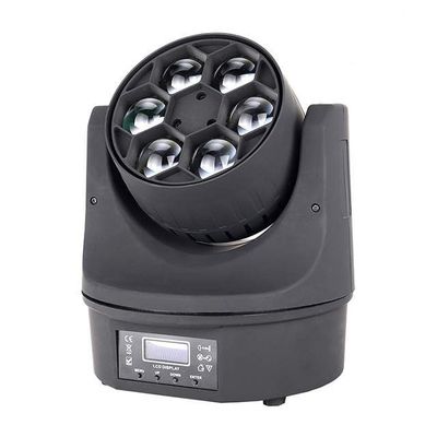 Bom preço. Bee Eye LED Moving Head Light Mini Dimensão 6 * 15W RGBW para festa UL FCC on-line