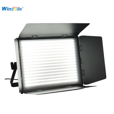 TV Studio 400W LED Panel Light CRI95 16-Bit Dimming 120° Beam DMX512 Compatível com RDM