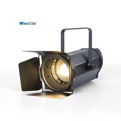 300W Bi-Color LED Fresnel Spotlight Zoom Auto Zoom Cri≥95 175mm Len Rdm DMX