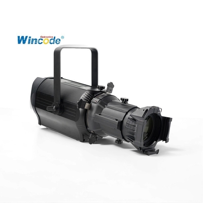 qualidade 200W LED Profile Spotlight RGBW 4 em 1 Leko Elíptico Profile Spot Light para Igreja Teatro TV Station fábrica