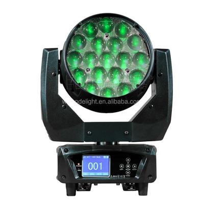 Bom preço. 19*12W RGBW DMX512 Control LED Moving Head Light with 540° Pan Movement for Stage and Events on-line
