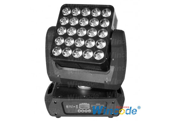 Bom preço. 25 x 12 W LED Matrix Beam Moving Head Light Individual Controlado com Arnet Control on-line