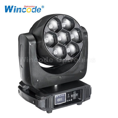 Bom preço. 7×40W LED Moving Head Light com Zoom Pixel Função Beam Wash Efeitos on-line