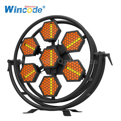 Bom preço. Halogan Retro Flash Strobe 2900K LED Light Effect 7 Eyes Tipo de roda on-line